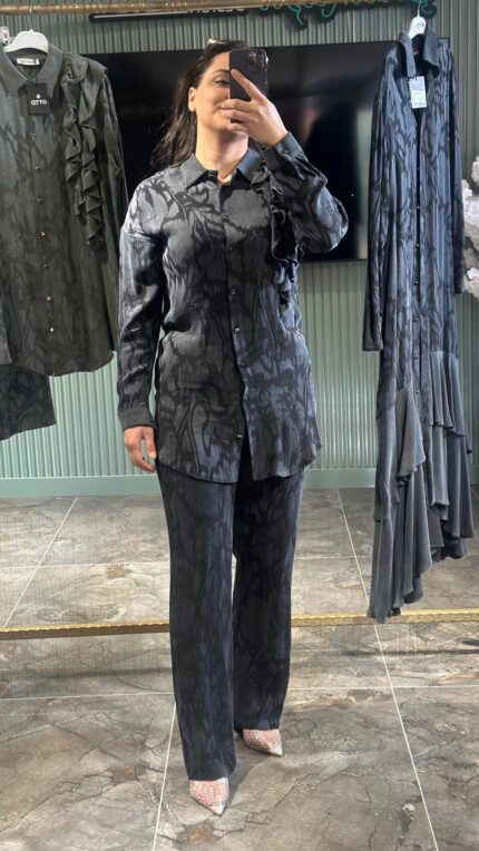 OMUZU FIRFIRLI CUPRA TAKIM-SİYAH