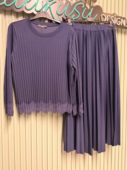 Dantelli Piliseli İkili Takım